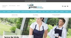 Desktop Screenshot of caterwear.com